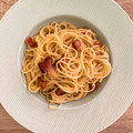 El cooksnap de Deliciousbymireia cuando hizo Pasta a la carbonara italiana.