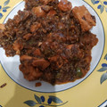 El cooksnap de Marisa Martinez Calero cuando hizo Arroz con pollo al curry.