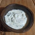 El cooksnap de Julieta Luján cuando hizo Salsa de yogurt.