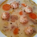 Fehérné Polak Nikolett Cooksnap-ja, amikor elkészítette a(z) Ínyenc húsgombóc leves receptet.