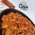 کوک اسنپ chef_donyaw بعد از امتحان کردن رول دارچين.