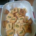 El cooksnap de Beth Da Silva cuando hizo Galletas para copetín.