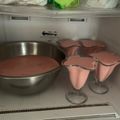 El cooksnap de Cocinando con Anita cuando hizo Mousse de frutilla.