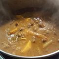 El cooksnap de Claudio Ruiz cuando hizo Guiso carrero.