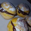 El cooksnap de Dahi Fernandez cuando hizo Berlines al horno.