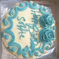 Umman Amir And Minaal 🎂🍜🍝's cooksnap of when they made Simple birthday cake decoration.