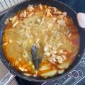 El cooksnap de Laura Ligero Baldomero cuando hizo Merluza a la gallega.