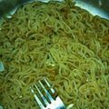 srishti mittal का कुकस्नैप जब उन्होंने मैगी (maggi recipe in Hindi) बनाया था।