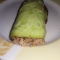 El cooksnap de Marce cuando hizo Canelones de remolacha y espinaca.