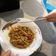 Cooksnap Syima Zul semasa beliau membuat Mee Goreng Basah Simple (Mee Banjir).