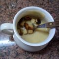 El cooksnap de Patricia trovatopa66@gmail.com cuando hizo Sopa crema de cebolla y papa.