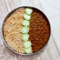 renu bhasin 's cooksnap of when they made Rajma Chawal Home style.