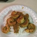 MMsMama's cooksnap of when they made Jamaican Curry Shrimp.