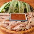 Cooksnap của Kim Dung . khi họ làm theo món Thịt luộc cà pháo mắm nêm ấm lòng ngày mưa