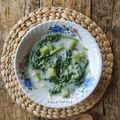 Cooksnap dari dapurtehnia untuk resep Bobor BAYAM Labu Siam (#pr_masakanbersantan)