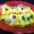 Sunita Vaghela's cooksnap of when they made ખાંડવી(khandvi recipe in Gujarati).