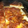 El cooksnap de Andrea Maldonado cuando hizo Pizza con royal.