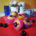El cooksnap de Salma cuando hizo Muffins de cereza fit.