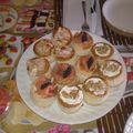 El cooksnap de SuperDesyLaChef cuando hizo Volovanes de mermelada de pimiento, queso de cabra y nuez.