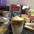 Cooksnap của Phan Ngoc Tuong Vy khi họ làm theo món Dalgona Latte (cà phê bọt biển kiểu Hàn)