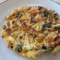 ekitchen's cooksnap of when they made Spanish omelet with spinach and cheese.