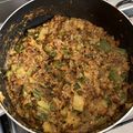 El cooksnap de Tomas Salazar cuando hizo Guiso de zapallo Italiano con carne.