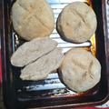 El cooksnap de Patricio Torales cuando hizo Pan Casero.