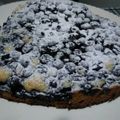 El cooksnap de Laura Araujo cuando hizo Torta de vainilla y arándanos.