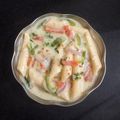 सोनल जयेश सुथार का कुकस्नैप जब उन्होंने व्हाइट सॉस पास्ता (white sauce pasta recipe in Hindi) बनाया था।
