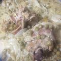 El cooksnap de Vivi Chalarca cuando hizo Pollo con tocino.
