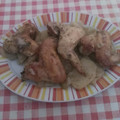 El cooksnap de Maria cuando hizo Alitas de pollo al horno.