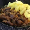 Réka Mészáros Cooksnap-ja, amikor elkészítette a(z) Resztelt csirkemáj receptet.