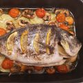 El cooksnap de Javier Gutierrez Medina cuando hizo Dorada al horno.