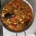 El cooksnap de Miguel Granda cuando hizo Paella de Marisco.