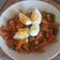El cooksnap de Sandra Dosmm cuando hizo Pasta de lenteja roja con verdura y atún.