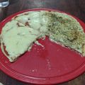 El cooksnap de Pablo cuando hizo Fugazzeta de harina de mandioca a los tres quesos.
