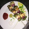 Yamini Naresh Bharti का कुकस्नैप जब उन्होंने अखरोटी पनीर टिक्का (akhroti paneer tikka recipe in Hindi) बनाया था।