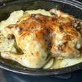 El cooksnap de Luz Elena Aguilera cuando hizo Pollo entero al horno.
