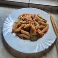 Beni Cooksnap-ja, amikor elkészítette a(z) Sonkás-sajtos tejszínes rakott tészta receptet.