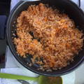 El cooksnap de Georgina Enid Becerra cuando hizo Arroz rojo.