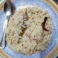 Ankita Kapil Varshney's cooksnap of when they made Jeera rice.