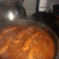 El cooksnap de alorichard1 cuando hizo Chorizos a la pomarola en la plancheta ⚽.