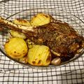 El cooksnap de Esperanza cuando hizo Pierna de cordero lechal al horno.