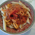 El cooksnap de Ariel Guerrero cuando hizo Spaghetti con frutos del mar.