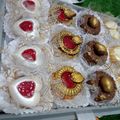 صورة من 🍓🍓 ام اسلام 🍓🍓، شاركها بعد تجربة وصفة تشكيلة متنوعة وحشو مختلف حلويات تخرجي🍓🍓🍓