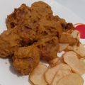 El cooksnap de Sabina Romero cuando hizo Albóndigas en salsa con un toque de brandy.