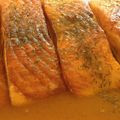 El cooksnap de pallevar cuando hizo Salmón a la naranja.
