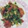 張淑菁 的 蒜苗炒香腸 cooksnap