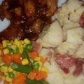 jmarmontello1130's cooksnap of when they made Brown Sugar & Cinnamon Glazed Pork Chops.