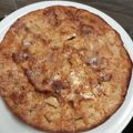 El cooksnap de leticia dominguez cuando hizo Torta de manzana vegana.
